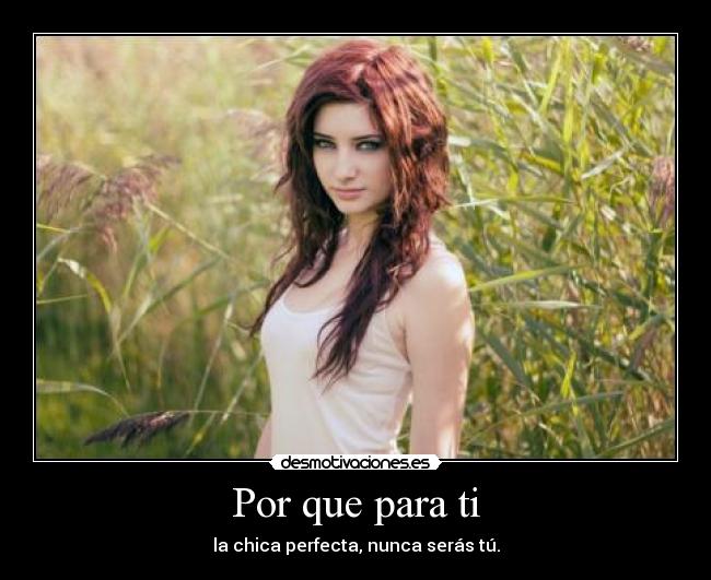 Por que para ti -