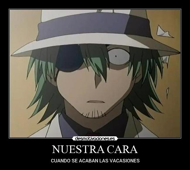 NUESTRA CARA - CUANDO SE ACABAN LAS VACASIONES