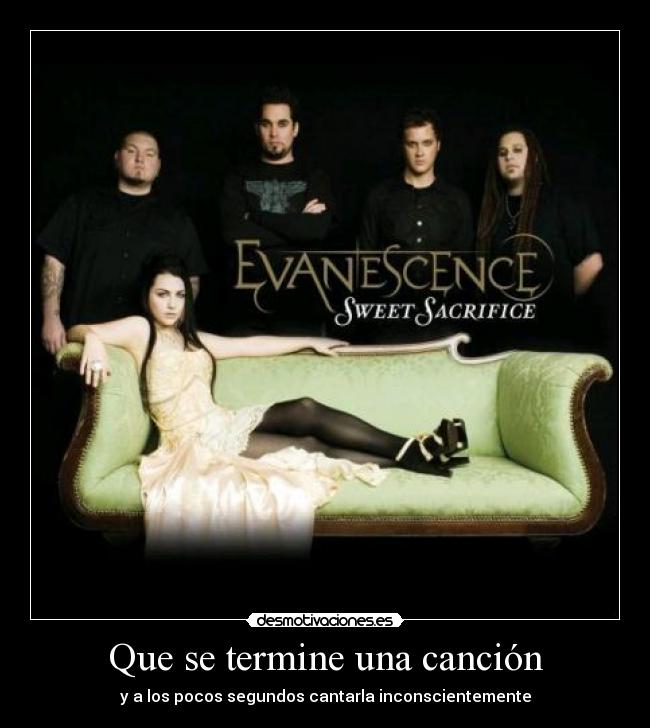 Que se termine una canción - 