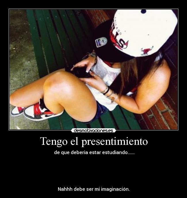 Tengo el presentimiento - 