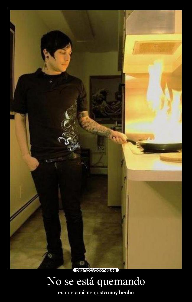 No se está quemando - 