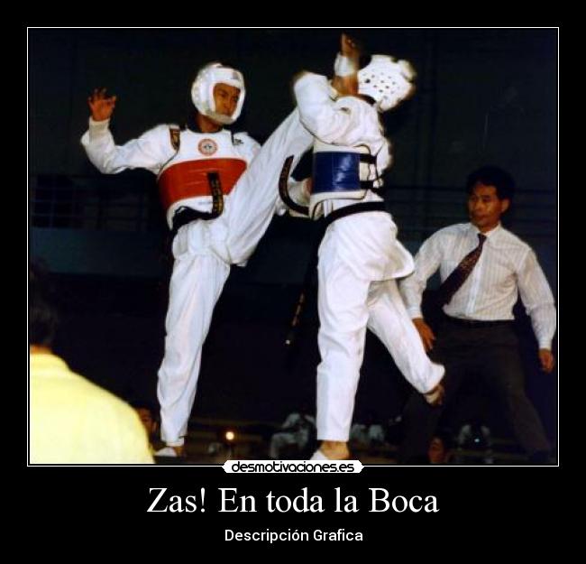 Zas! En toda la Boca - Descripción Grafica