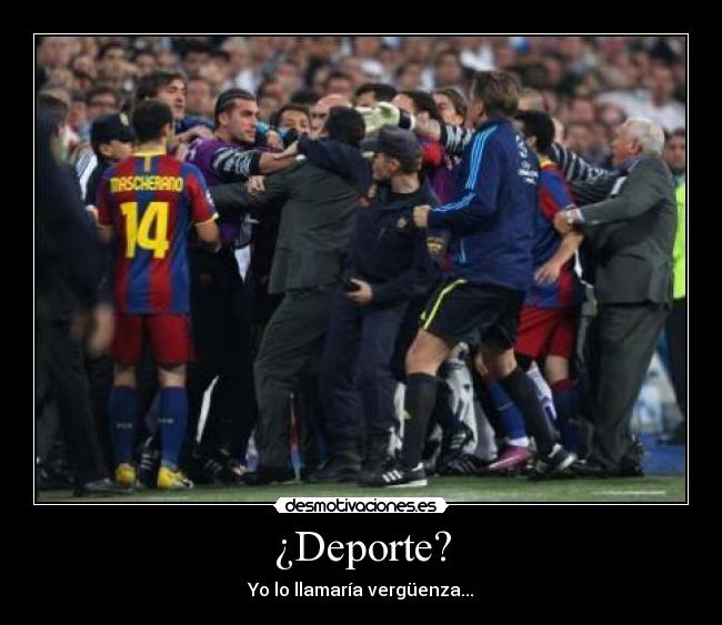 ¿Deporte? -