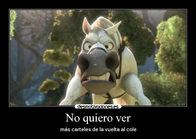No quiero ver -