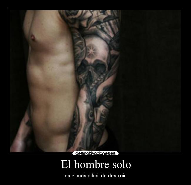 El hombre solo -