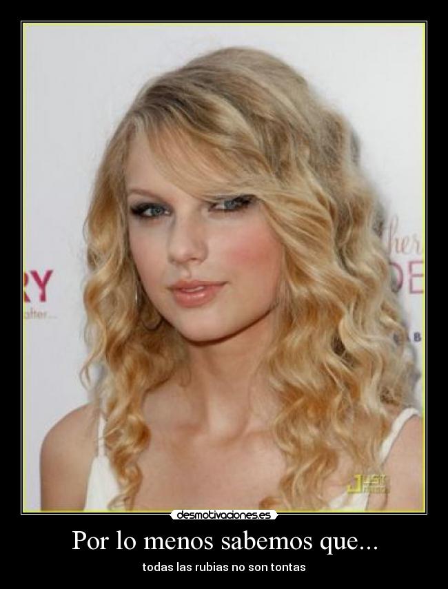 Por lo menos sabemos que... -