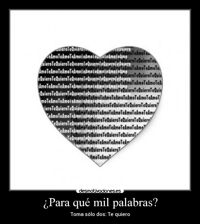 ¿Para qué mil palabras? Desmotivaciones