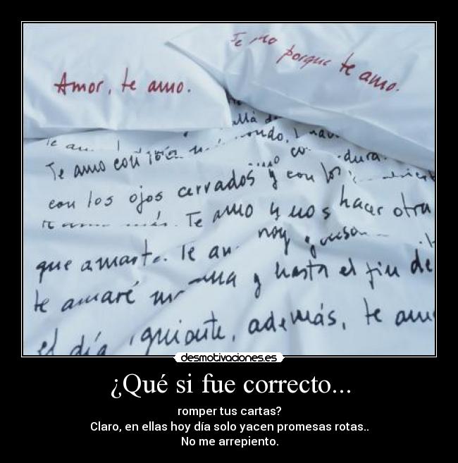 ¿Qué si fue correcto... -