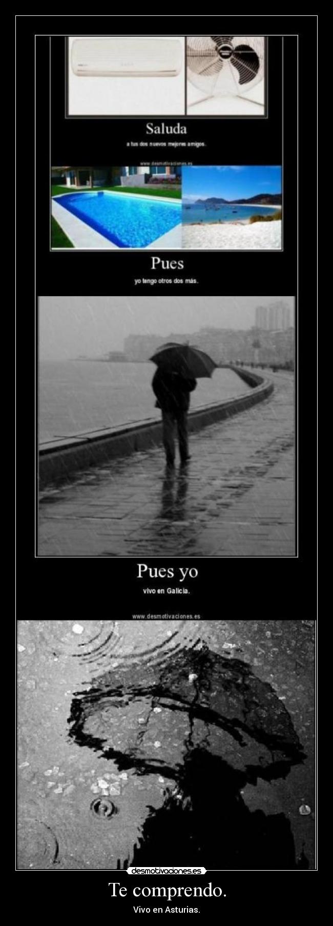 Te comprendo. - Vivo en Asturias.