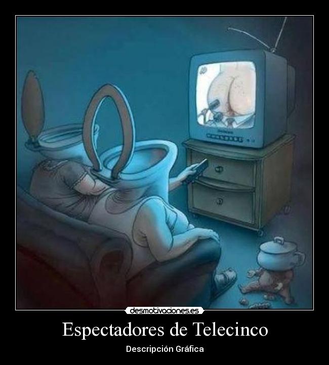 Espectadores de Telecinco - Descripción Gráfica