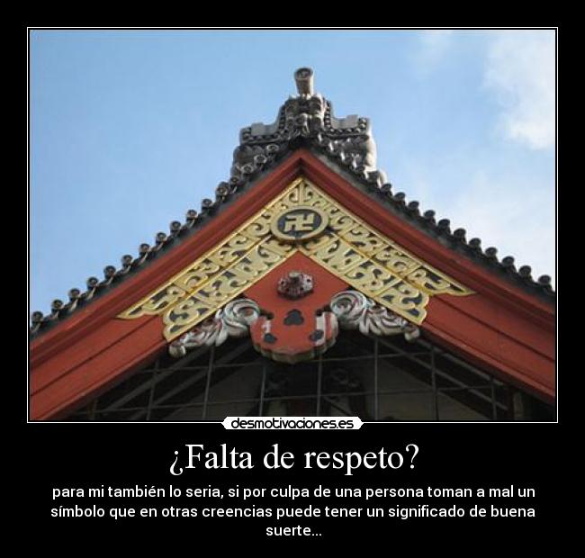 ¿Falta de respeto? - 