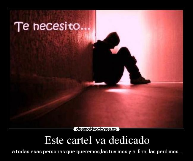 Este cartel va dedicado - 