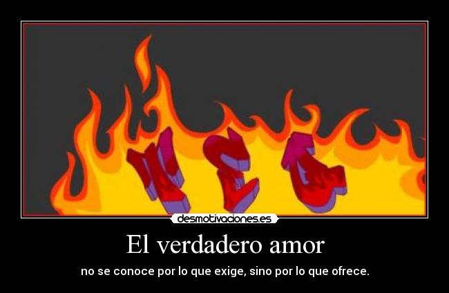 El verdadero amor - 