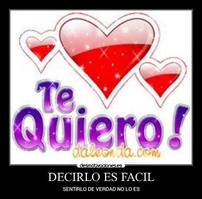 DECIRLO ES FACIL -