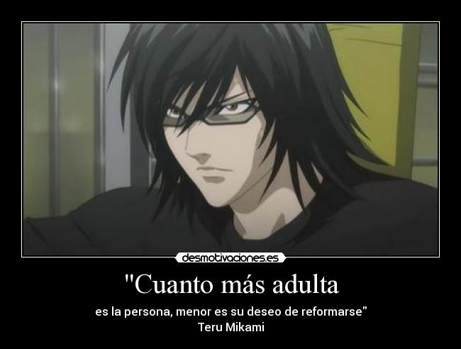 Cuanto más adulta - 