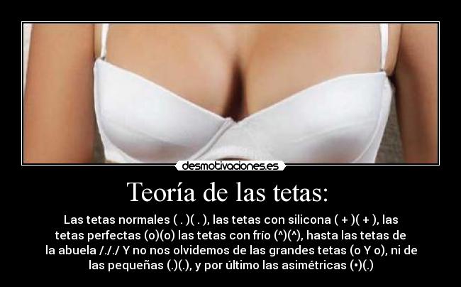 Teoría de las tetas: -
