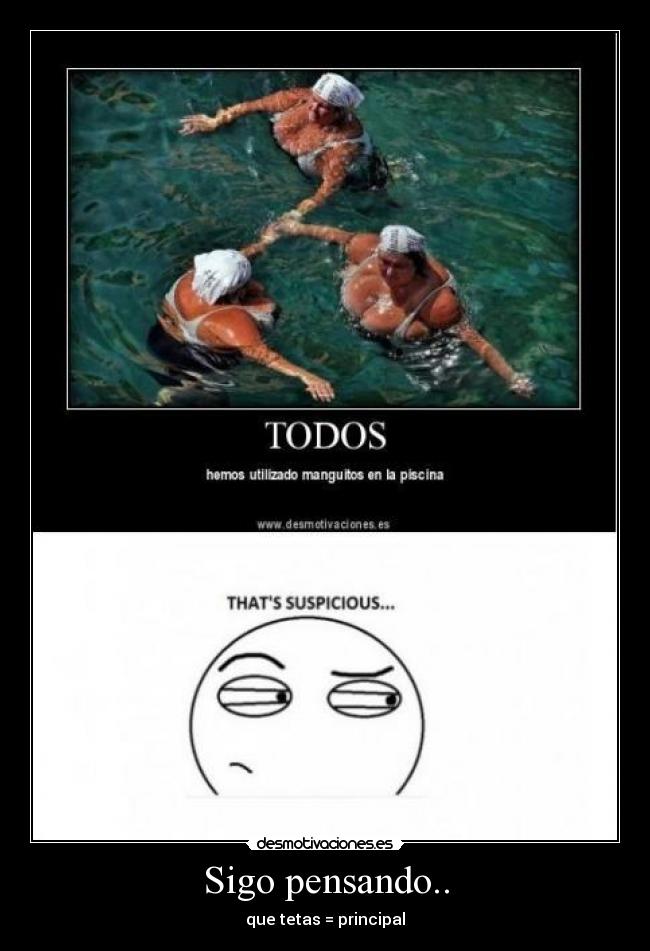 Sigo pensando.. - que tetas = principal