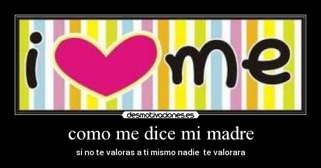 como me dice mi madre -