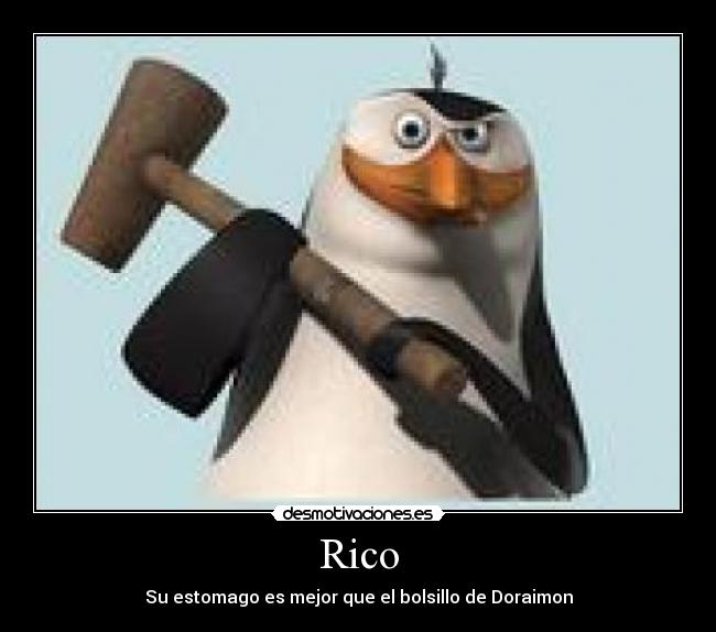 Rico - Su estomago es mejor que el bolsillo de Doraimon