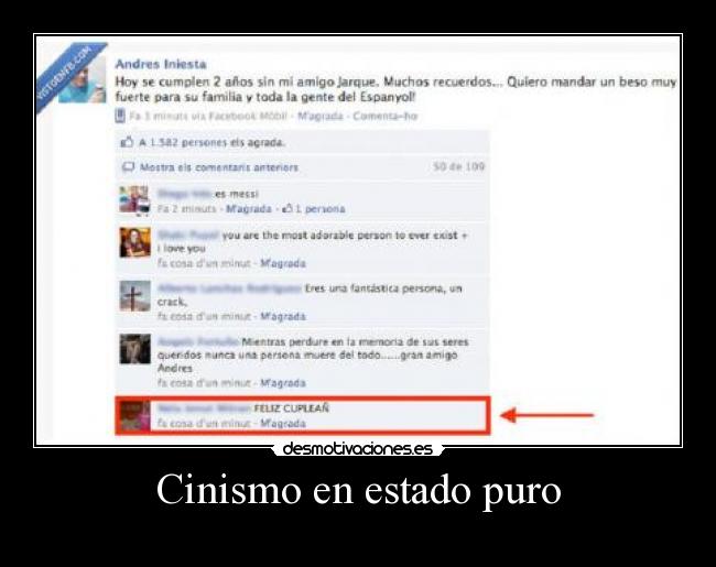 Cinismo en estado puro - 