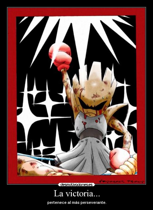 carteles victoria pertenece mas perseverante hitmonchan boxeo desmotivaciones