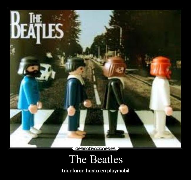 The Beatles - triunfaron hasta en playmobil