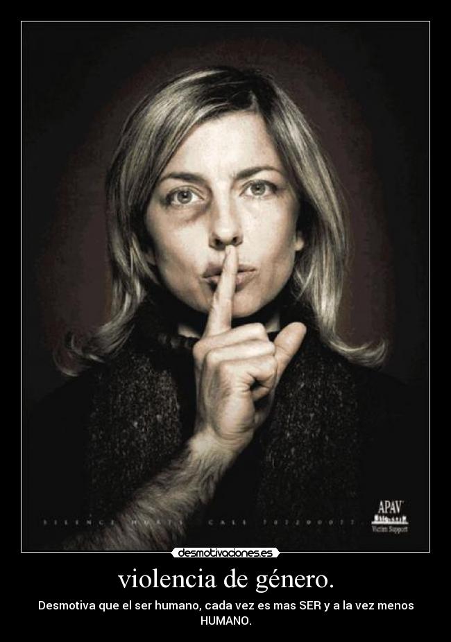 violencia de género. - 