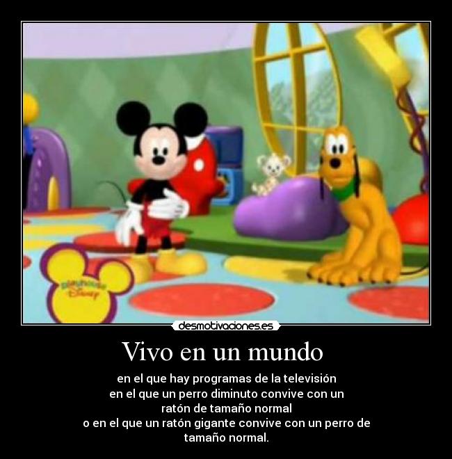 Vivo en un mundo  - 