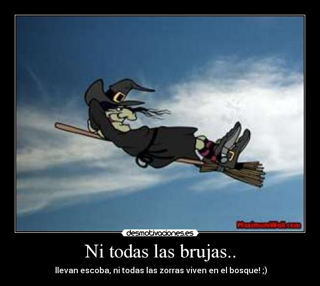 carteles brujas desmotivaciones