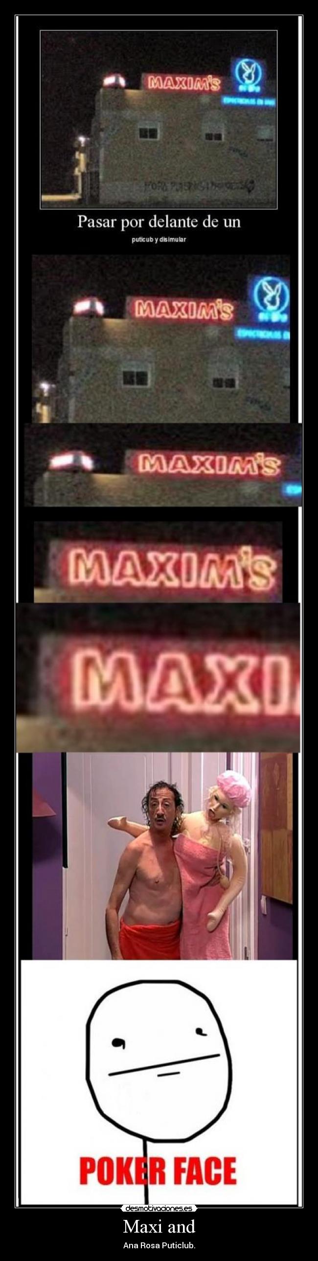 Maxi and - Ana Rosa Puticlub.