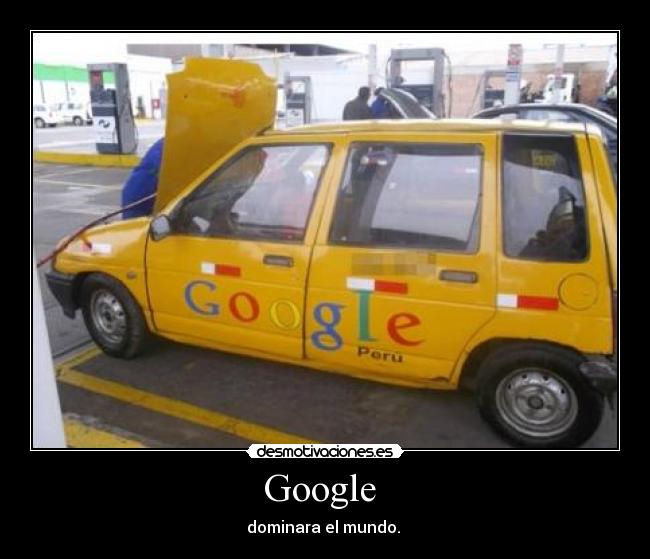 Google  - dominara el mundo. 