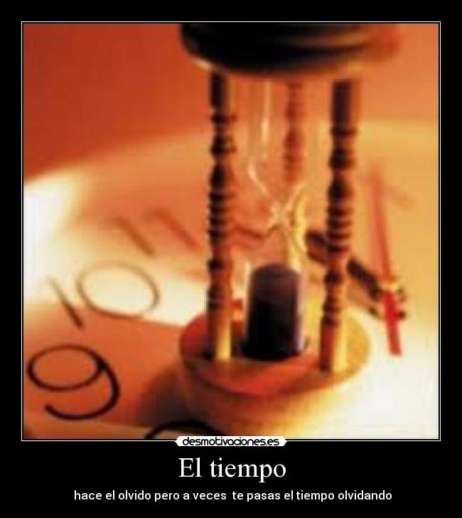 El tiempo -