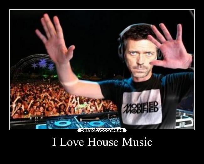 carteles house music musica  party hard tum tum pak desmotivaciones