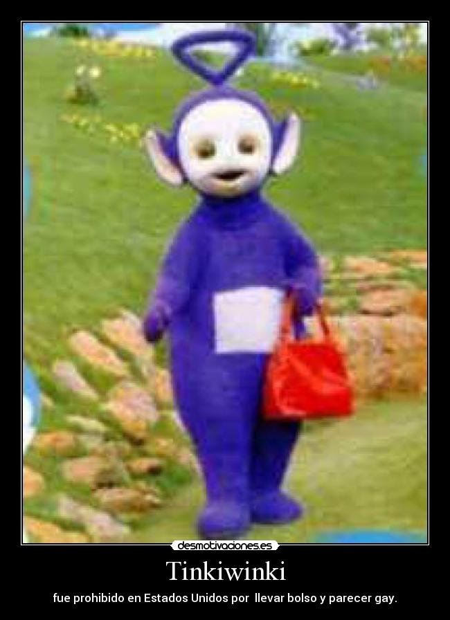 carteles tinkiwinki desmotivaciones