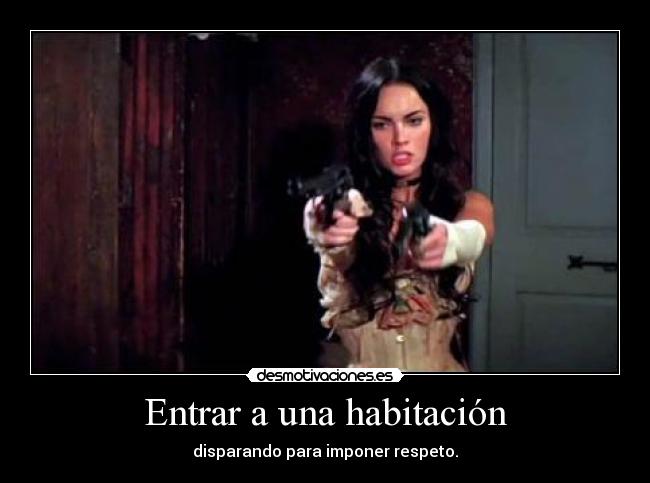 Entrar a una habitación - 