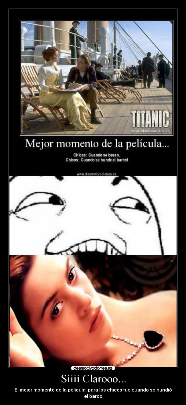 carteles peliculas imitaciones sherk titanic meme tetas desmotivaciones