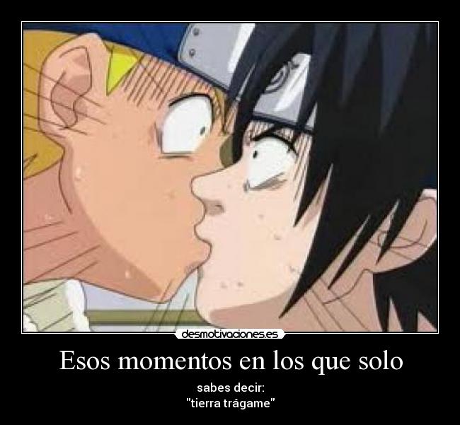 carteles silviainazuma naruto sasuke desmotivaciones