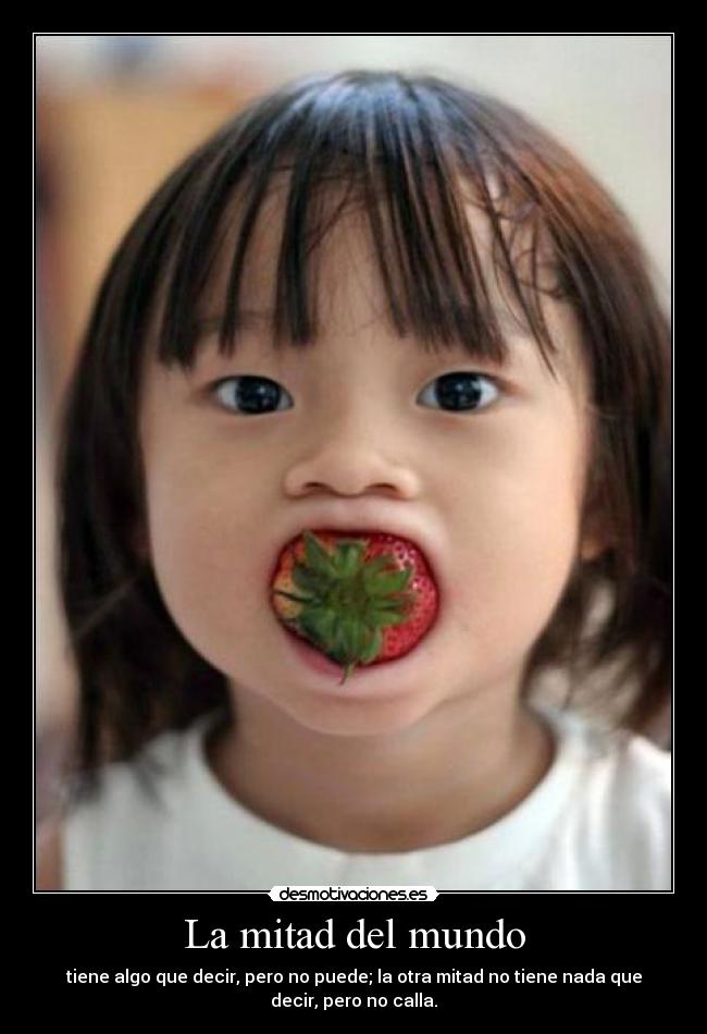 carteles mundo mitad desmotivaciones