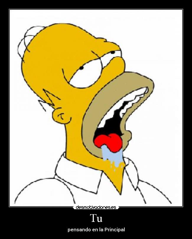 Tu - pensando en la Principal