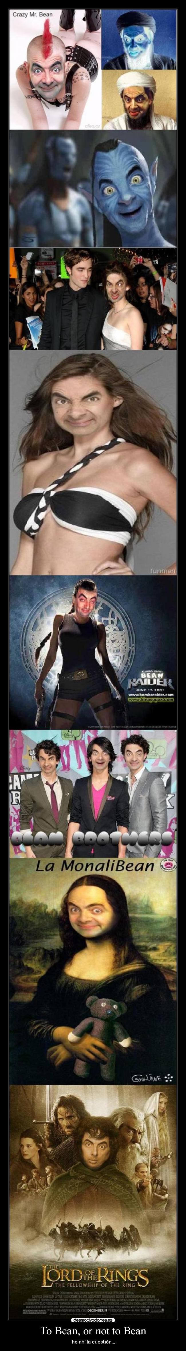 carteles bean desmotivaciones