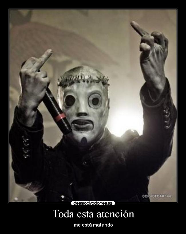 carteles slipknot surfacing desmotivaciones