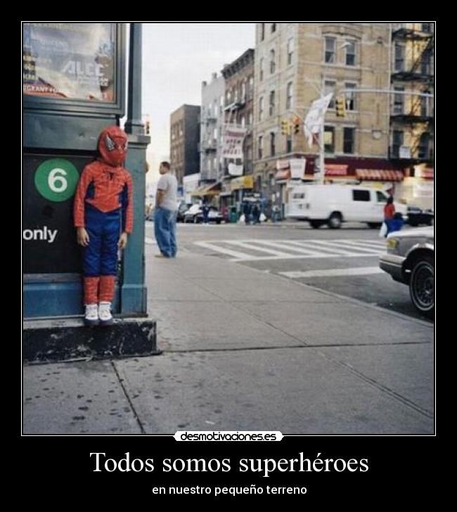 Todos somos superhéroes -