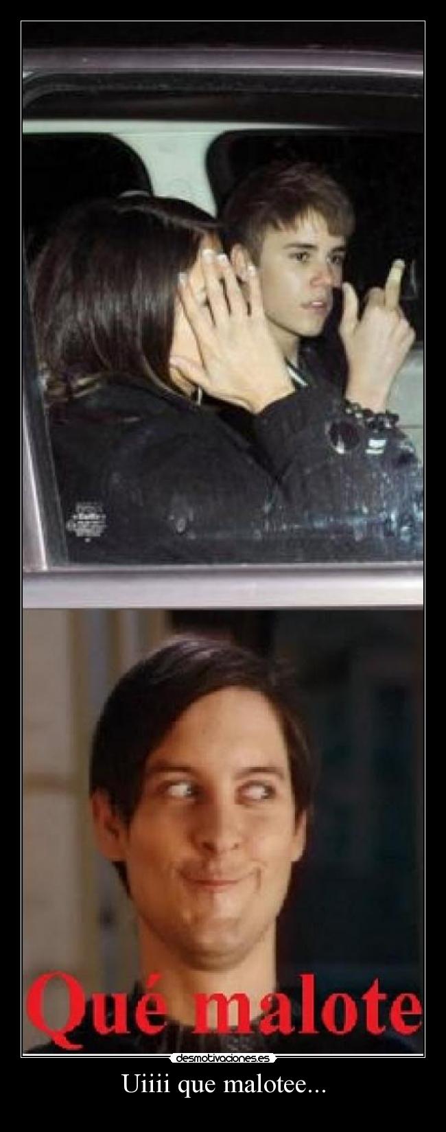 Uiiii que malotee... -