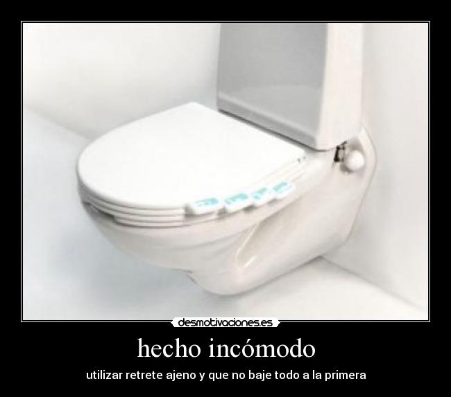 hecho incómodo - 