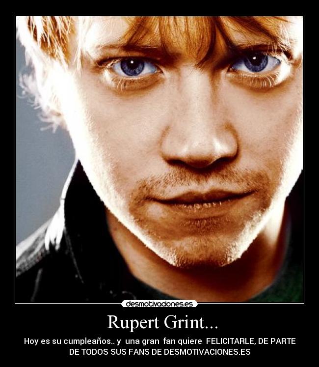 Rupert Grint... -