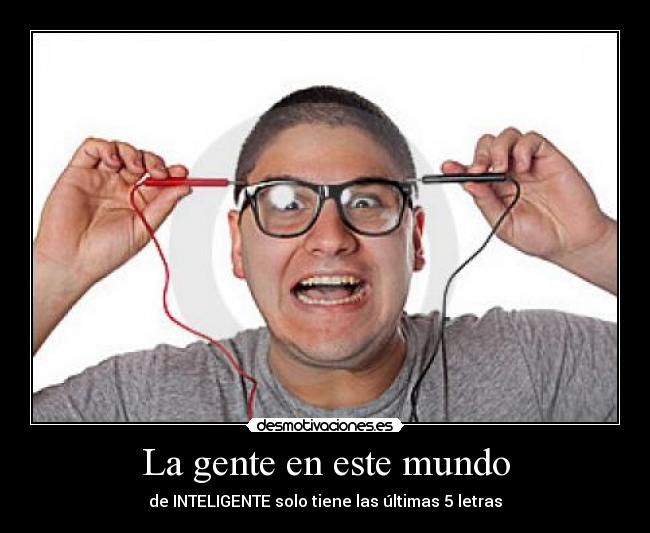 La gente en este mundo - 