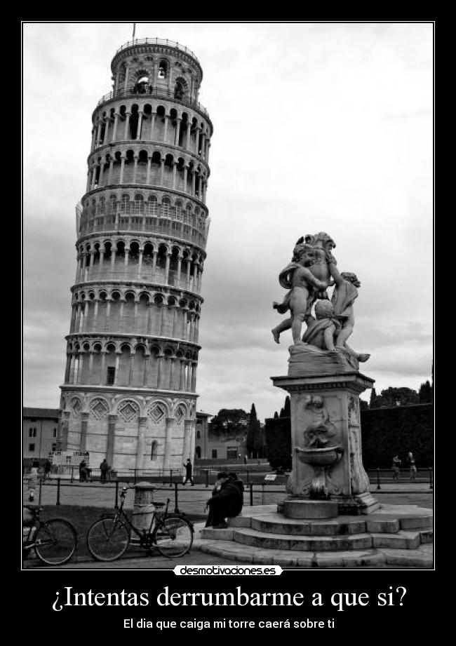 carteles torre desmotivaciones
