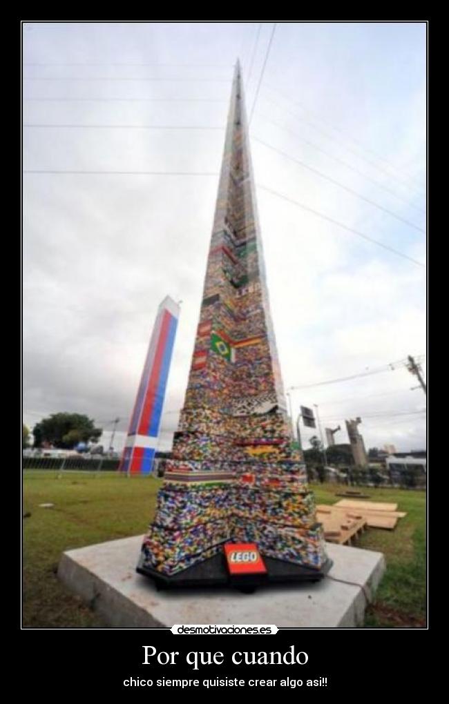 Por que cuando - chico siempre quisiste crear algo asi!!
