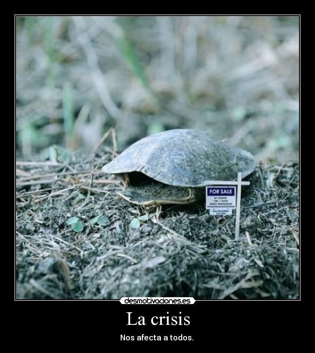 La crisis -