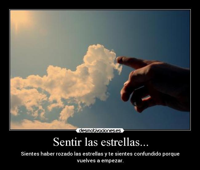 Sentir las estrellas... - 